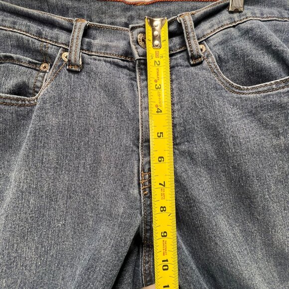 Eddie Bauer Mens Flannel Lined Jeans Size 32x32 Blue Denim Pants Warm - Picture 13 of 16